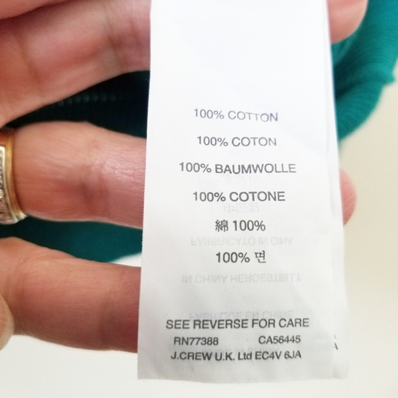 J CREW Long Sleeve Button Front Ribbed Cardigan - Picture 4 of 6